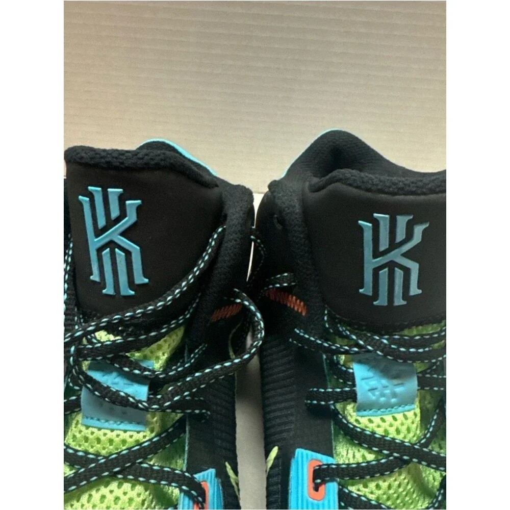Nike Kyrie Flytrap IV Mens Size 9 CT1972-003 Black/Lime-Glow Lagoon